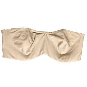 Sweet Nothings 8940 Beige Strapless Underwired T Shirt Bra Size 38 C